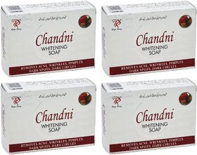 Chandni Whitening Soap - 100g (Pack Of 4)