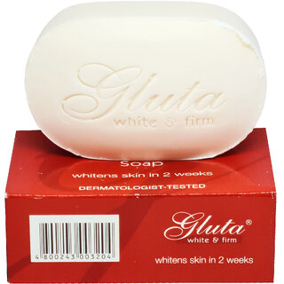 White & Firm Skin Whitens Gluta Soap - 135g
