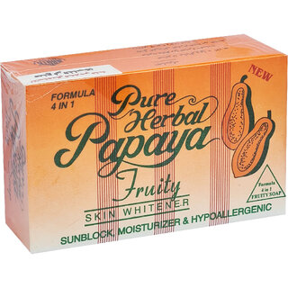 Pure Herbal Papaya Fruity Soap - 135g