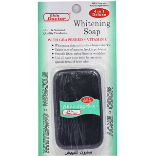 Skin Doctor Whitening, Acne  Wrinkle With Grapeseed + Vitamin C Soap - 80g