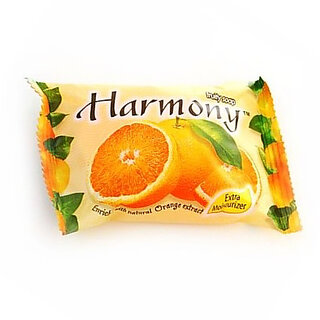 Harmony Orange Enriched Extra Moisturizer Fruity Soap (75g)