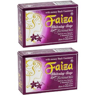 Faiza Whitening Normal Skin Soap - 90g (Pack Of 2)