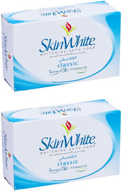 SkinWhite Classic Whitening Bath Soap - 90g (Pack Of 2)