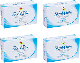 SkinWhite Classic Whitening Bath Soap - 90g (Pack Of 4)