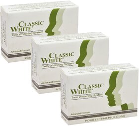 Classic White Bathing Whitening Soap - Pack Of 3 (85g)