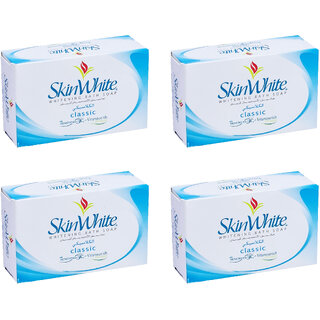 SkinWhite Classic Whitening Bath Soap - 90g (Pack Of 4)