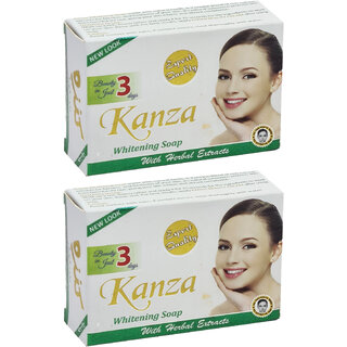 Kanza Whitening Soap - 90gm (Pack Of 2)