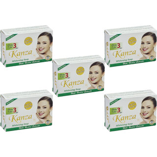 Kanza Whitening Soap - 90gm (Pack Of 5)