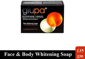 Papaya Skin Whitening Glutathne Glupa Soap (135g)