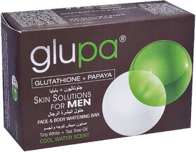 Glupa Men Glutathne + Papaya Skin Solutions Soap - 135g