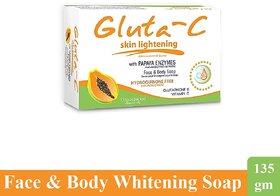 Skin Lightening With Papaya Gluta-C Soap - 135gm