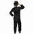 Kaku Fancy Dresses Comic Character Charlie Chaplin Costume -Black  White For Boys