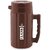 Dhara Stainless Steel Insulated Hot And Cold Thermoware Carafe 1200ml Brown