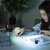 PROTOS INDIA.NET  Tactical Flashlight + Desk Lamp with Green Box Zoomable USB Rechargeable Torch 3 Modes Dual COB Waterproof Flashlight Zoom Aluminum Super Bright Torch