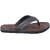 Flip X New Design Men Faux Leather Flip Flop With Contrast Strap