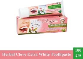 ISME Rasyan Herbal Extra White Toothpaste - Pack Of 1 (100g)