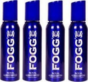 Fogg Royal body spray deodorant for men long lasting no gas deo pack of 4 Deodorant Spray - for Men (480 ml, Pack of 4)