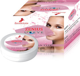 Zenius Under-Eye Cream for Dark Circles, Wrinkles, Puffy Eyes