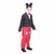 Kaku Fancy Dresses Mouse Cartoon Costume Red  Black, for Boys
