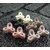 Ribbon Shape Matte Mini Hair Clutcher Claw clip for Women  Girls Multi Color Pack of 10