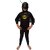 Kaku Fancy Dresses Batman Super Hero Costume -Black, for Boys
