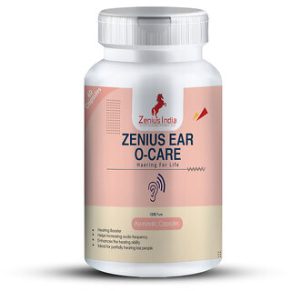 Zenius Ear O Care Capsule for Enhanced Hearing for Men and Women