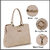 LAIK Handbags for Women| Premium PU Leather Shoulder Bags| Latest Trendy Design Bag| Top Handle Stylish Bag For Ladies | Cream