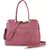 LAIK Handbags for Women| Premium PU Leather Shoulder Bags| Latest Trendy Design Bag| Top Handle Stylish Bag For Ladies | Pink