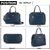 LAIK Premium PU Leather Handbags for Women  Crossbody Bags for Women  Top Handle Shoulder Bag  Trendy Handbag for Women  Adjustable  Detachable Sling Strap Blue