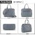 LAIK Premium PU Leather Handbags for Women  Crossbody Bags for Women  Top Handle Shoulder Bag  Trendy Handbag for Women  Adjustable  Detachable Sling Strap Grey