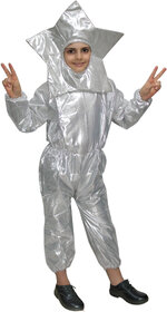 Kaku Fancy Dresses Nature Theme Star Costume -Silver, For Boys  Girls
