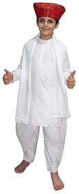 Kaku Fancy Dresses National Heros Freedom Fighters Bal Gangadhar Tilak Costumes for Kids