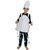 Kaku Fancy Dresses Nature Theme Cloud Costume -White  Black, For Boys  Girls