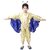 Kaku Fancy Dresses Fairytales Costume Butterfly Dress Costume, Yellow Butterfly Insect Costume For Boys