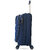 Timus Salsa Plus 58 cm with Soft Spinner Wheels, Small Cabin Size Travel Luggage with TSA Lock Navy Blue