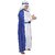 Kaku Fancy Dresses Mother Mary Christmas Day Costume -White  Blue / Wiseman King Robe, Mother Mary, Shephard For Girls