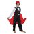 Kaku Fancy Dresses Magician,Performer / Entertainer / Magical Shows Costume -Black  Red  White, For Boys