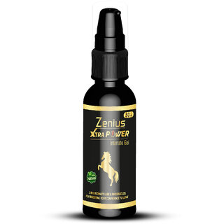 Zenius Xtra Power Gel ual Gel for Men Long Time  Intimate  Gel ( 50ML Gel)