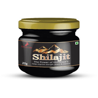 Zenius Shilajit Resin With Ashwagandha and Shilajit