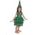 Kaku Fancy Dresses Christmas Tree Girl Costume / Christmas Tree Dresses / Christmas Tree Outfit Green For Girls