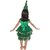 Kaku Fancy Dresses Christmas Tree Girl Costume / Christmas Tree Dresses / Christmas Tree Outfit Green For Girls