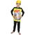 Kaku Fancy Dresses Junk Food Maggi Costume -Multicolour, For Boys  Girls