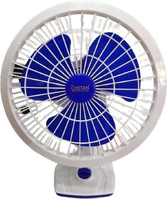 Mychetan High Speed Motor Table Fan 300 Mm Silent Operation 3 Blade Table Fan (Multicolor, Pack Of 1)