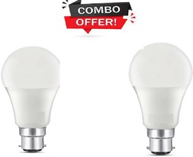 Combo of 2 My Chetan 9 W Round 2 Pin Led Bulb (White)