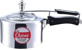 My Chetan Aluminium Inner Lid Cooker 3 L Cooker (Aluminium)