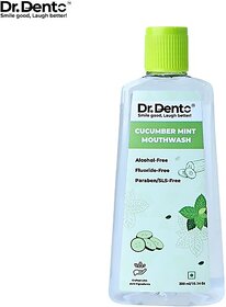 Dr.Dento CucumberMintMouthwash100mlFreshBreathandOralCare - Cucumber Mint