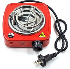 UnV Hot Plate Cooktop - Mini Coil Grill 1000 Watt Shocked Proof And Compact Hotplate Electric Cooking Heater Stove