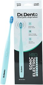 Dr. Dento Neo Series AAA Toothbrush Soft Bristles  Ocean Blue Electric Toothbrush