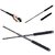 Cribking Self Defence Stick Rod Foldable  Self Defence Steel Rod  Foldable Rod  Metal Rod  Self Safety Rod  Self Safety Car Metal Rod