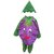 Kaku Fancy Dresses Vegetable Smily Brinjal Costume for Boys  Girls